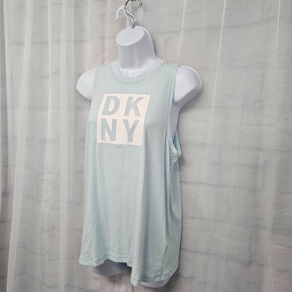 DKNY Blue Athletic Tank Sporty XS - Picture 4 of 10